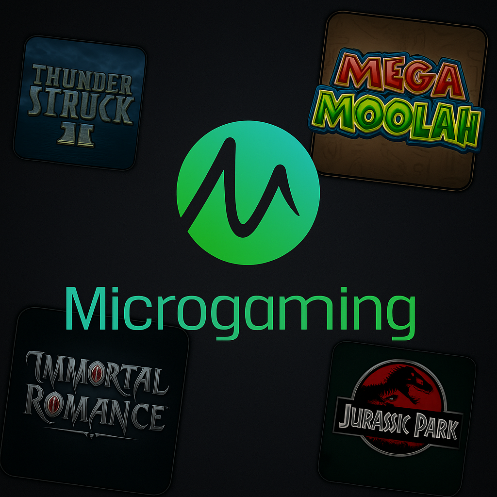 Microgaming Provider Logo - Frumzi Casino
